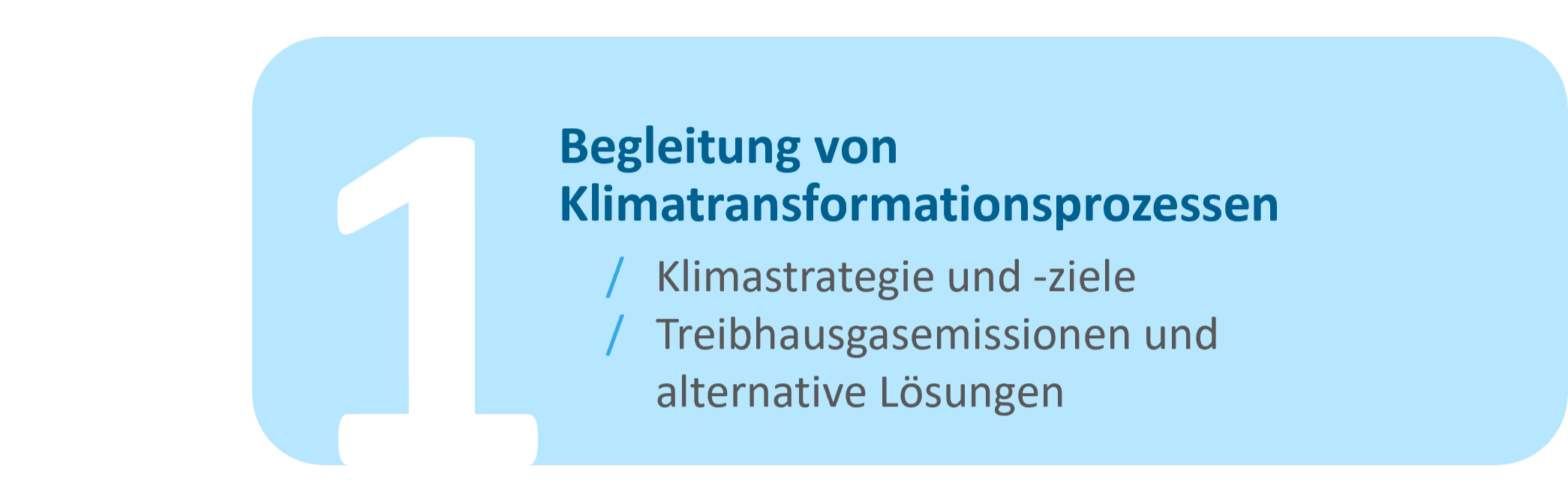 Begleitung von Klimatransformationsprozessen